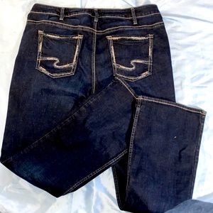 Silver Avery Slim Boot Size 18 Long